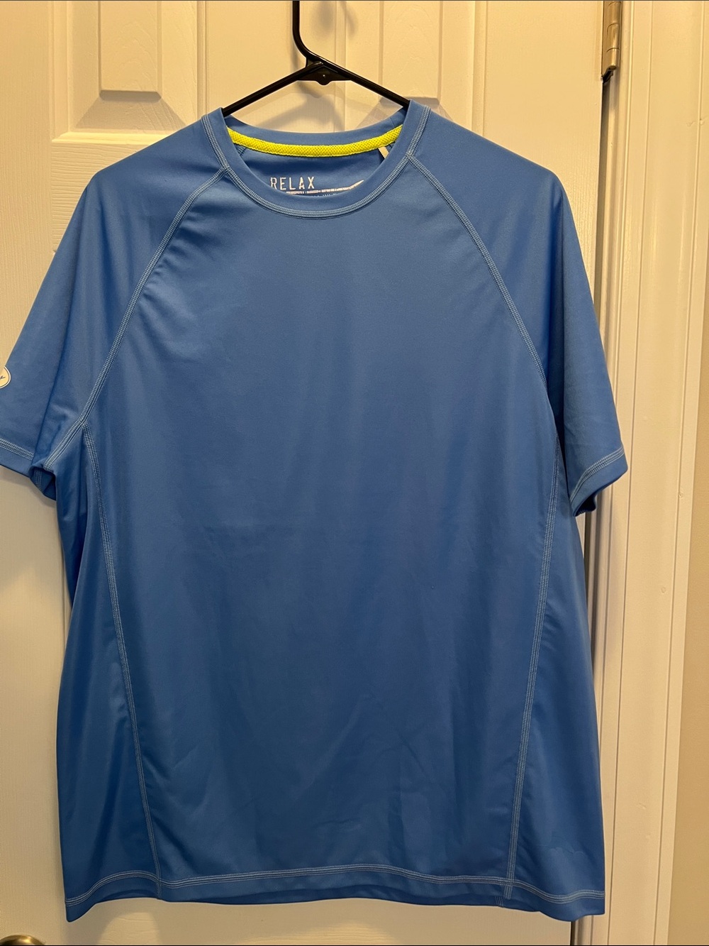 Tommy Bahama Men’s Short-Sleeve Blue Rash Guard